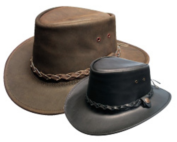 Chapeau cuir HIGHLANDER OIL Chapeau cuir HIGHLANDER OIL
