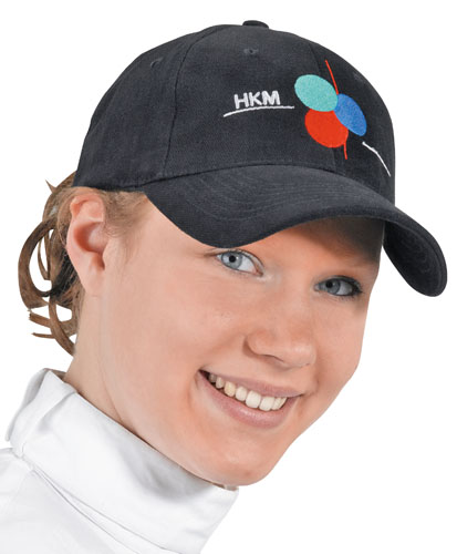 Casquette base-ball avec logo HKM Casquette base-ball avec logo HKM