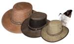 Chapeau Australien cuir kangourou