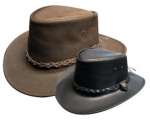 Chapeau cuir HIGHLANDER OIL