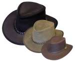 Chapeau cuir huil� ADVENTURE OIL
