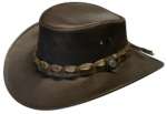 Chapeau cuir EUREKA JACARU