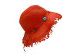 Chapeau rabanne, femme